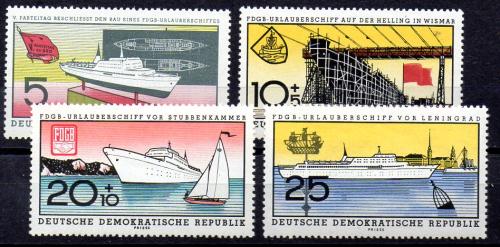 Segells de Vaixells Alemanya DDR Nº 484/87 (**)